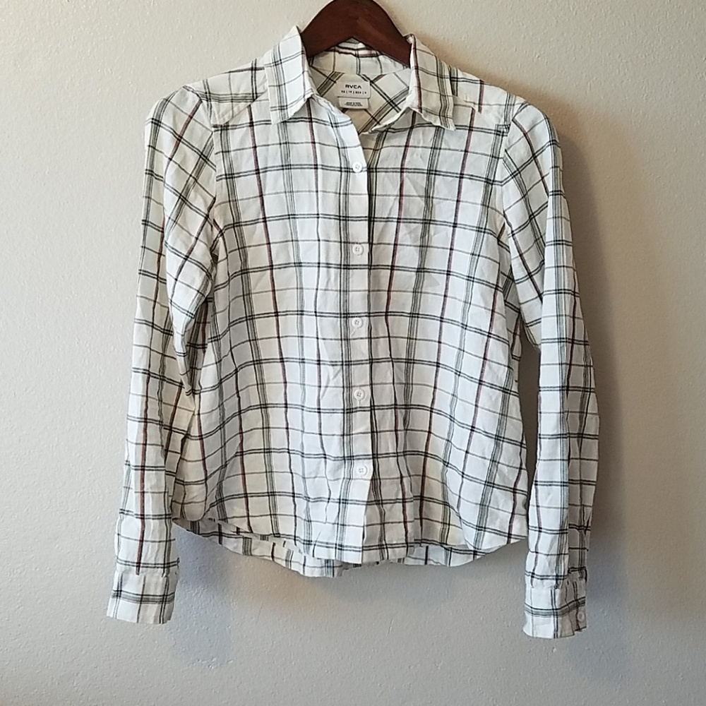 RVCA button down flannel